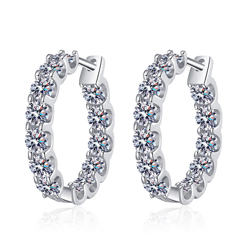 s925 high end earrings