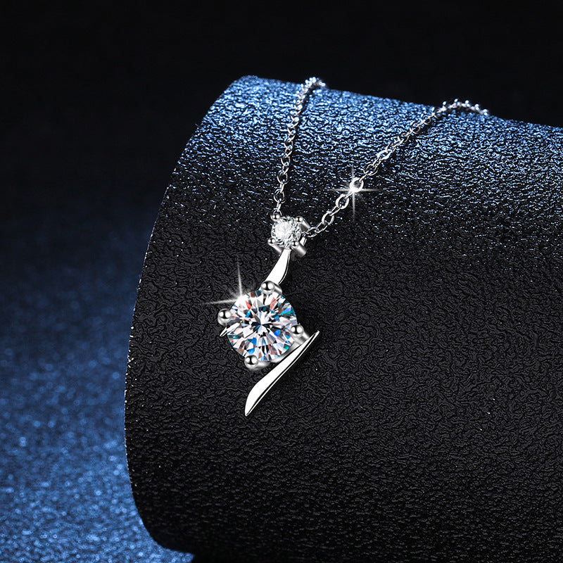 s925 Lightning Star Necklace