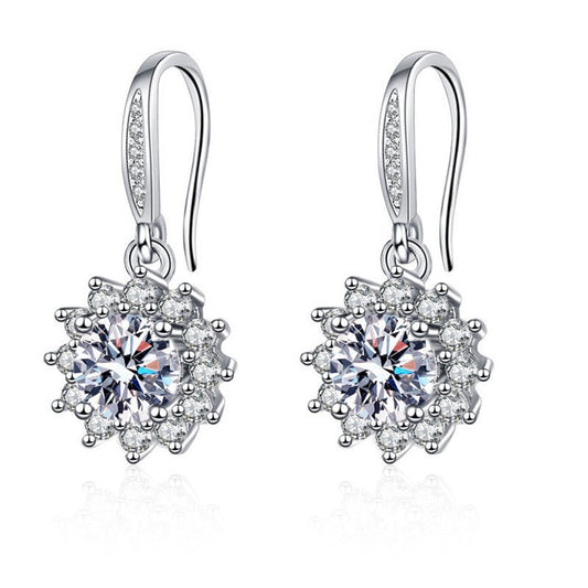 Sunflower Ear Hook Jewelry