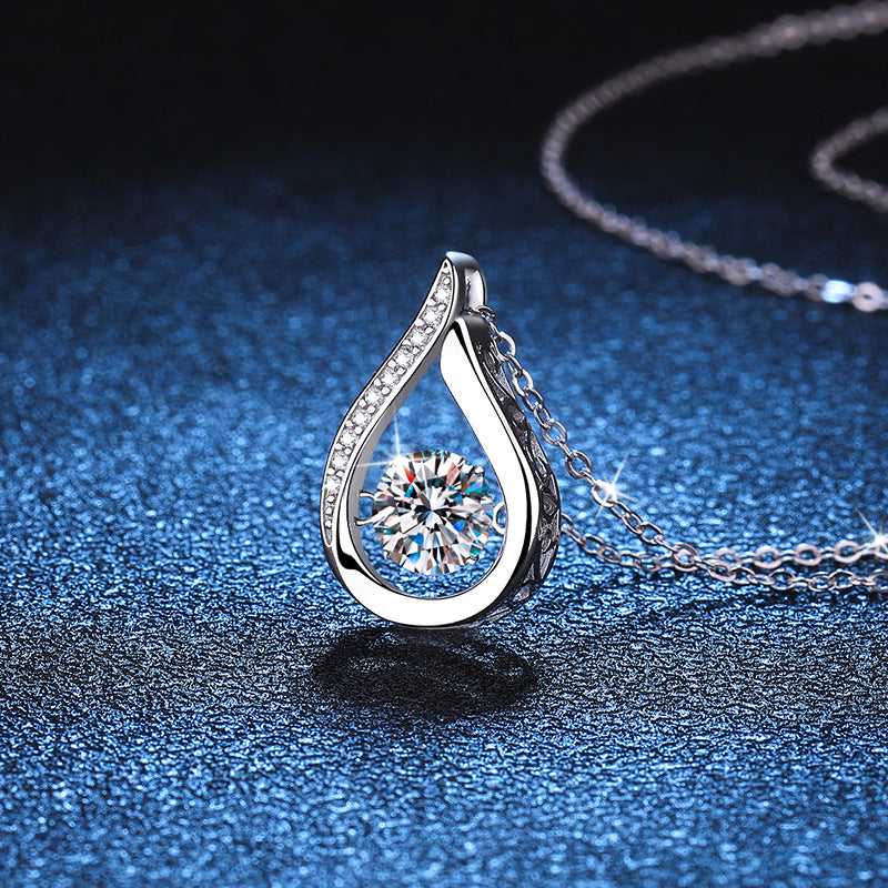 s925 Water Drop Necklace