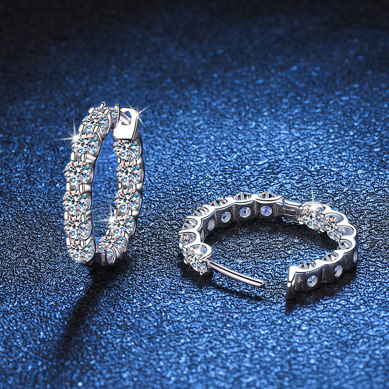 s925 high end earrings