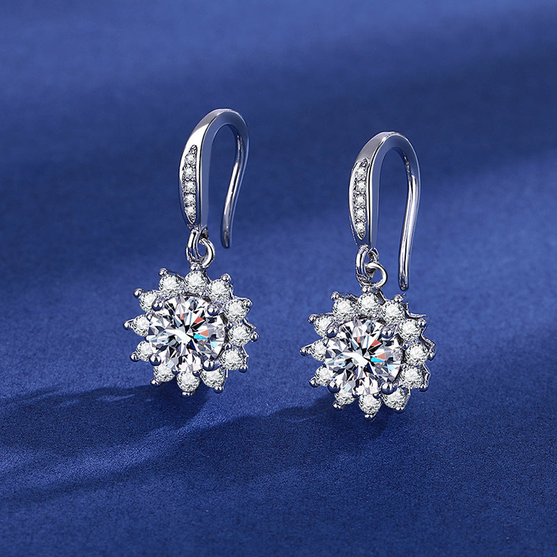 Sunflower Ear Hook Jewelry