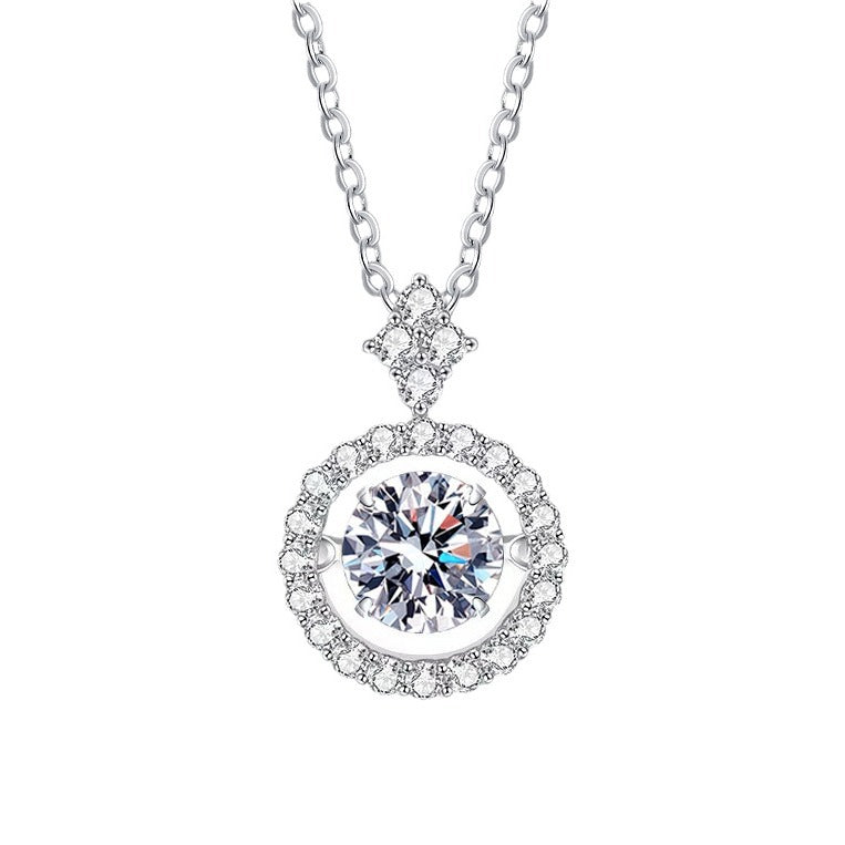S925 Beating Heart Pendant Necklace