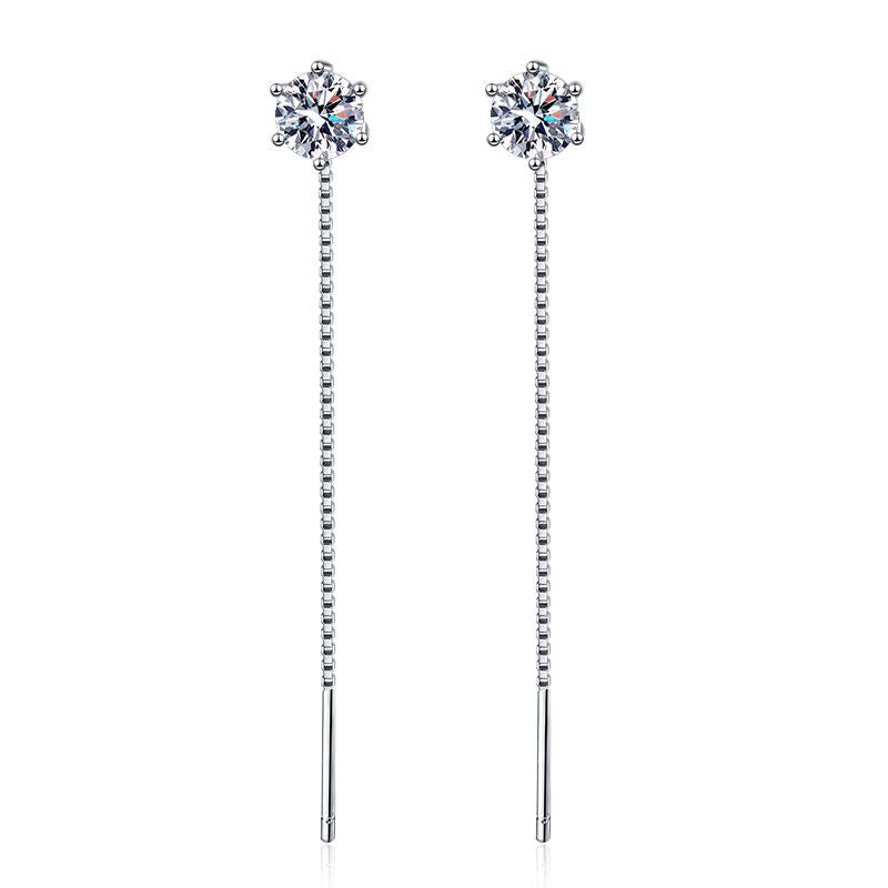 s925 sterling silver ear wire earrings
