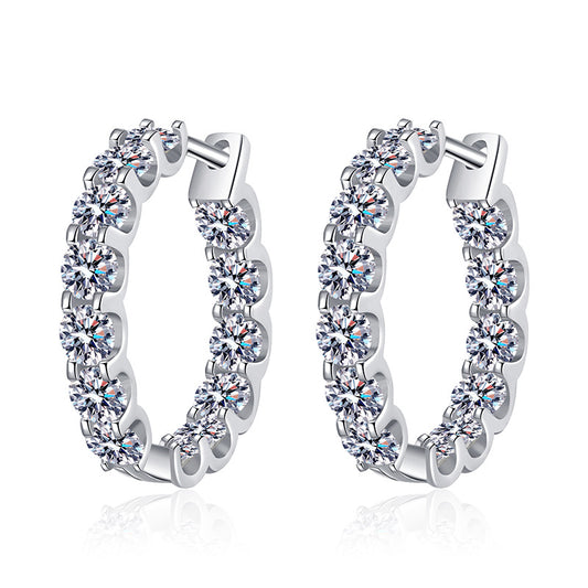 s925 high end earrings