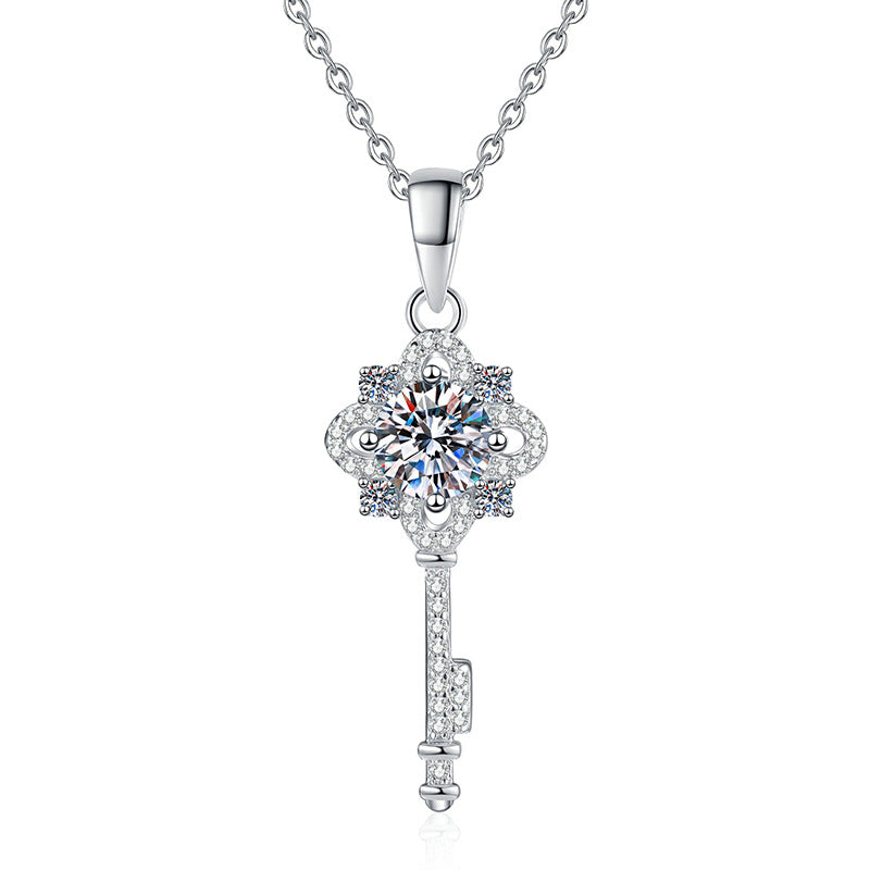 s925 Twilight Key Necklace