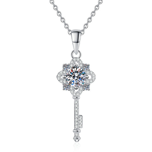 s925 Twilight Key Necklace