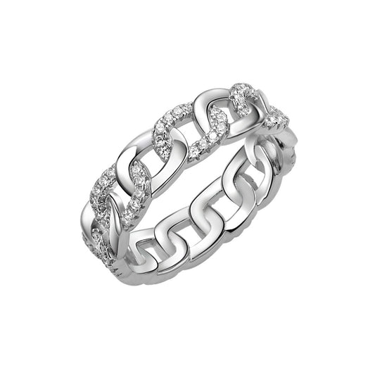 925 Sterling Silver Original Chain Ring