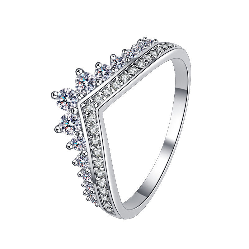 s925 Crown Women's Ring