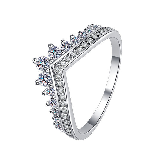 s925 Crown Women's Ring