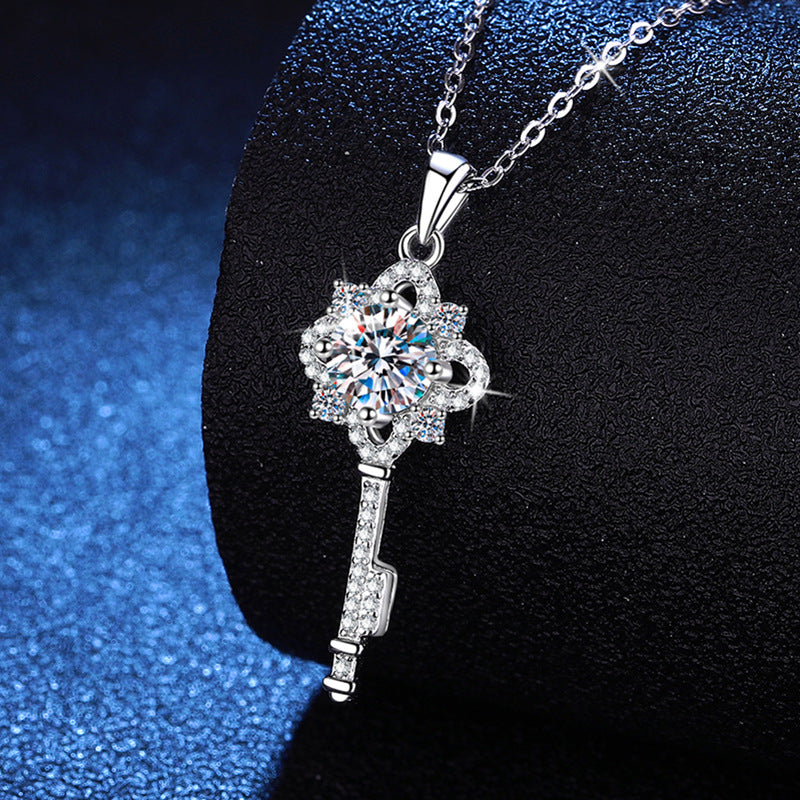 s925 Twilight Key Necklace