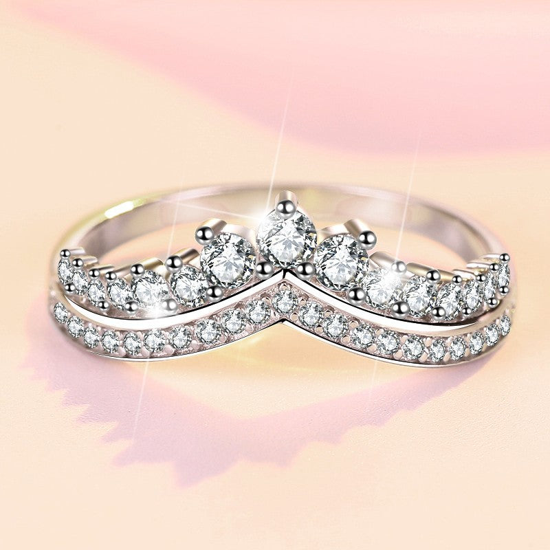 s925 Crown Women's Ring