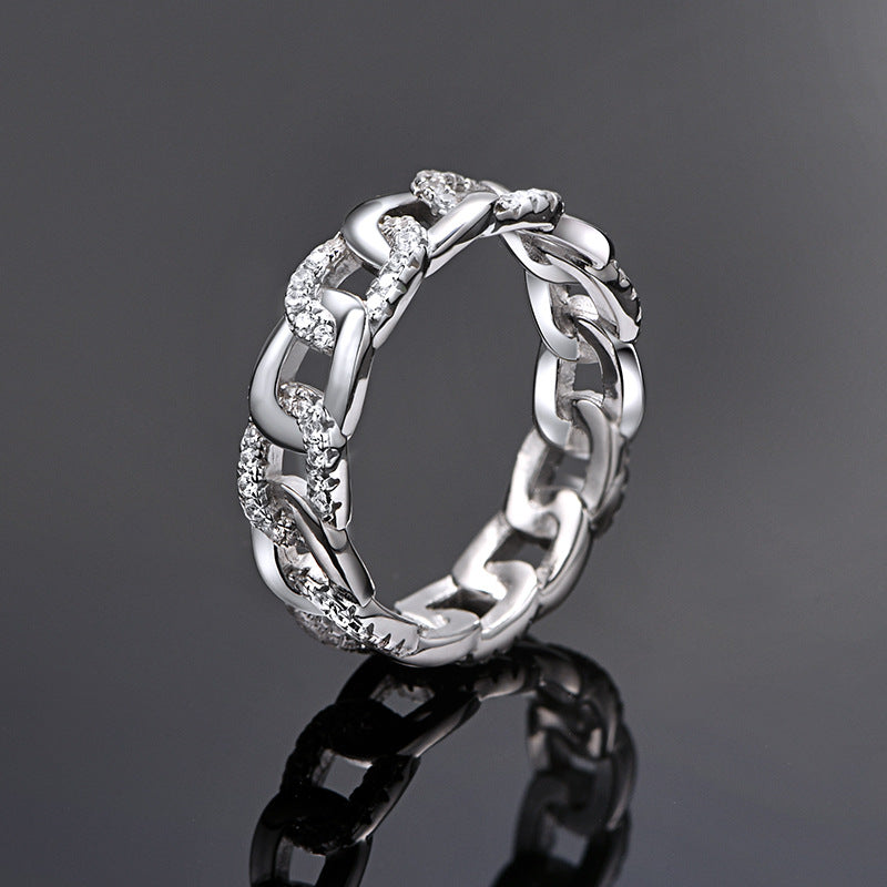 925 Sterling Silver Original Chain Ring