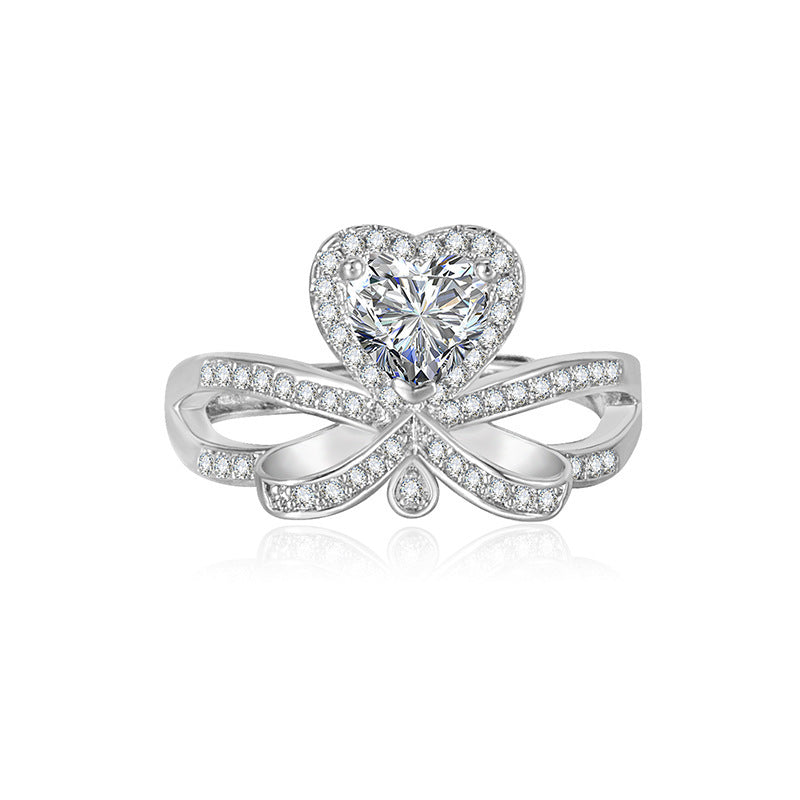 Heart Crown Ring