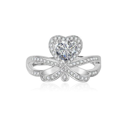 Heart Crown Ring