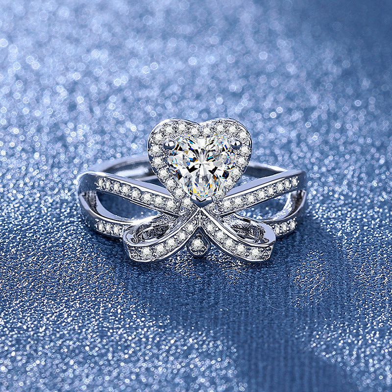 Heart Crown Ring