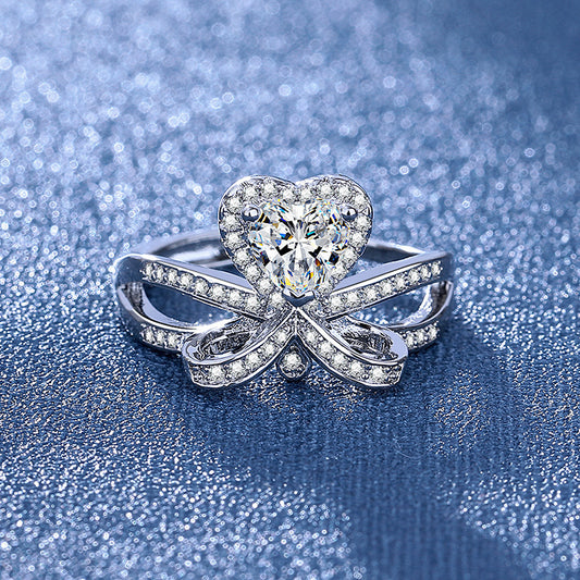 Heart Crown Ring